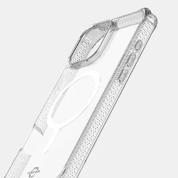 iPhone 16 Pro Max Itskins Hybrid Clear Magsafe Cover - Transparent - Tashqila iPhone 16 Pro Max Itskins Hybrid Clear Magsafe Cover - Transparent - Tashqila